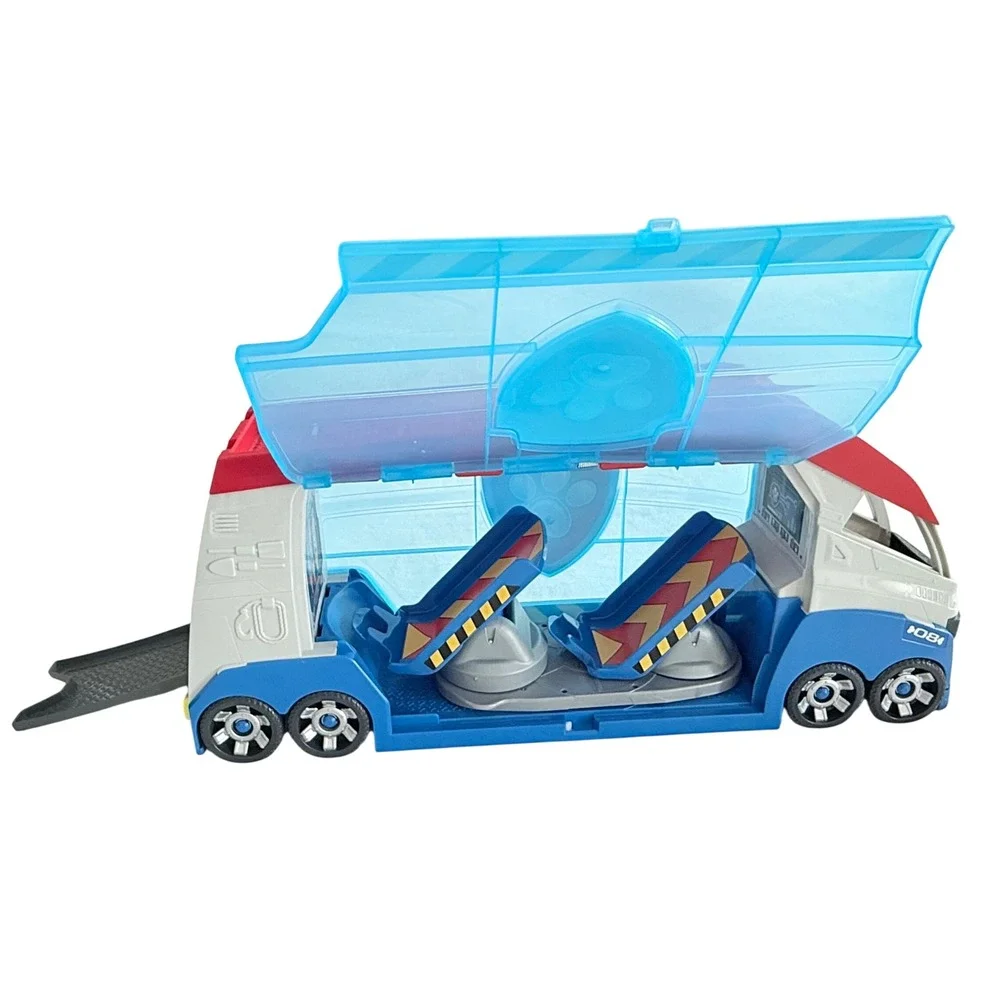 PAW Patrol Paw Patroller Transporter Kids Toy Blue Red White 084 Launching Truck